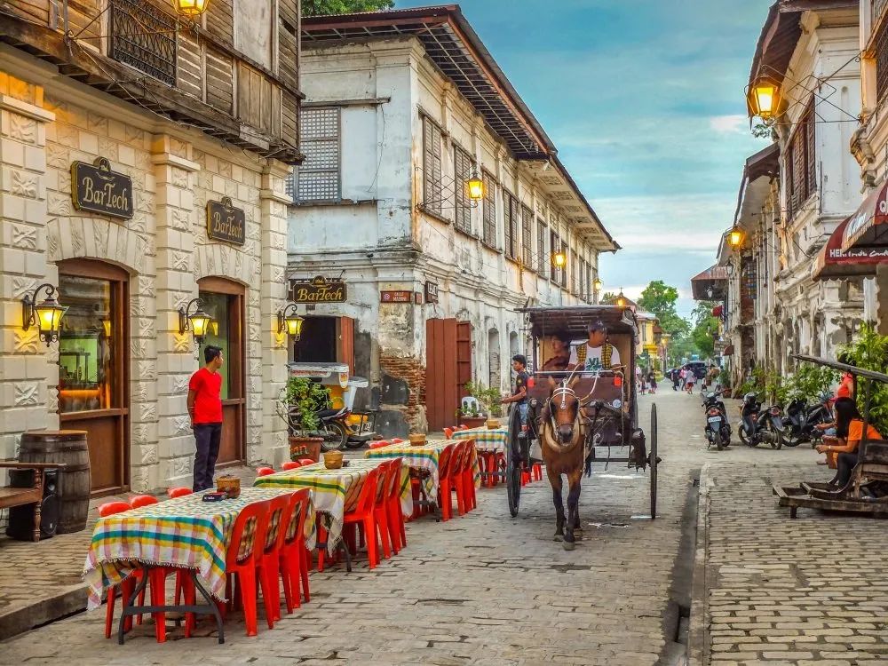 亚洲最完好的西班牙风情古城，世界文化遗产——菲律宾维甘古城